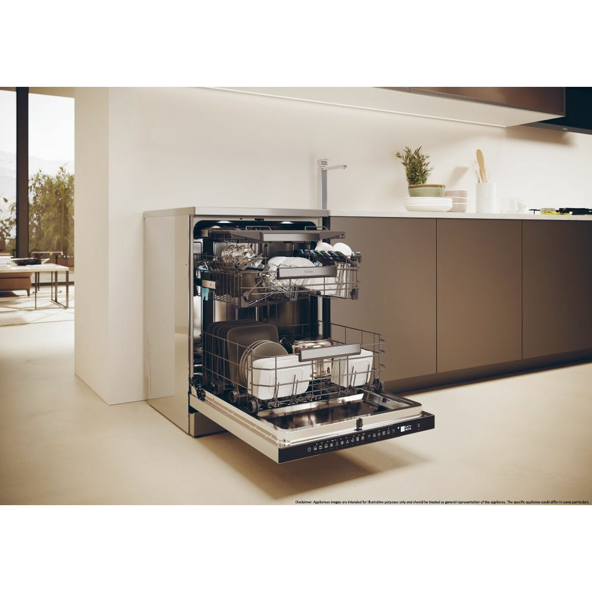 Indų plovimo mašina Haier XF6B2M3PX 60 cm